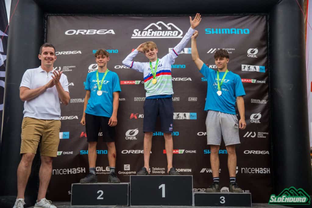Vid Peršak, Tian Pečnik in Nežka Libnik državni prvaki v enduru