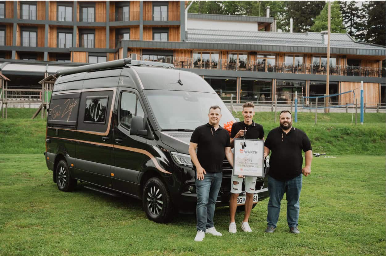 Timi Zajc postal uradni ambasador podjetja Robeta (FOTO)