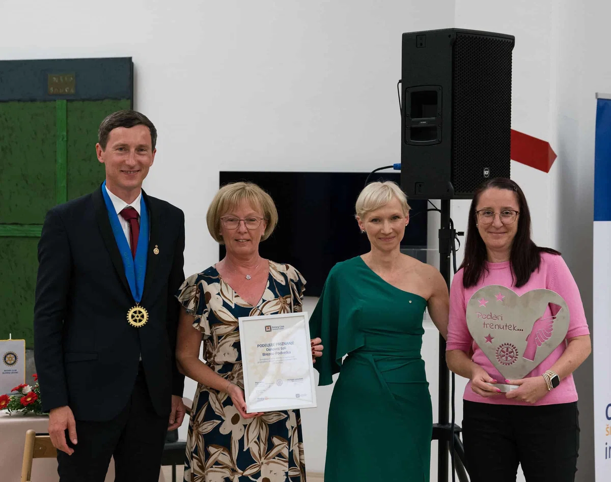 V Rotary klubu Slovenj Gradec zaključili projekt »Podari trenutek«