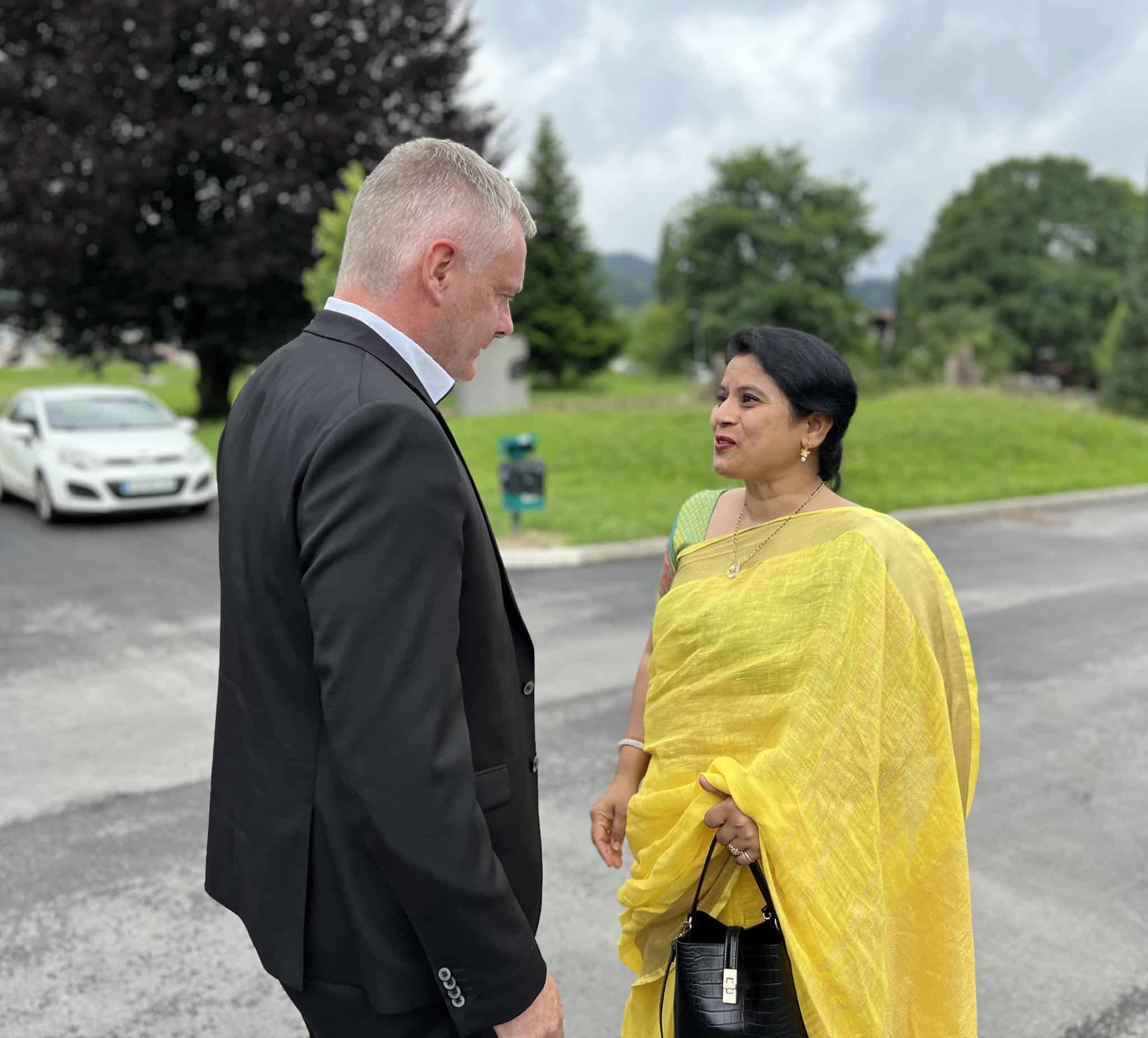 Slovenj Gradec je ponovno obiskala veleposlanica Indije v Republiki Sloveniji