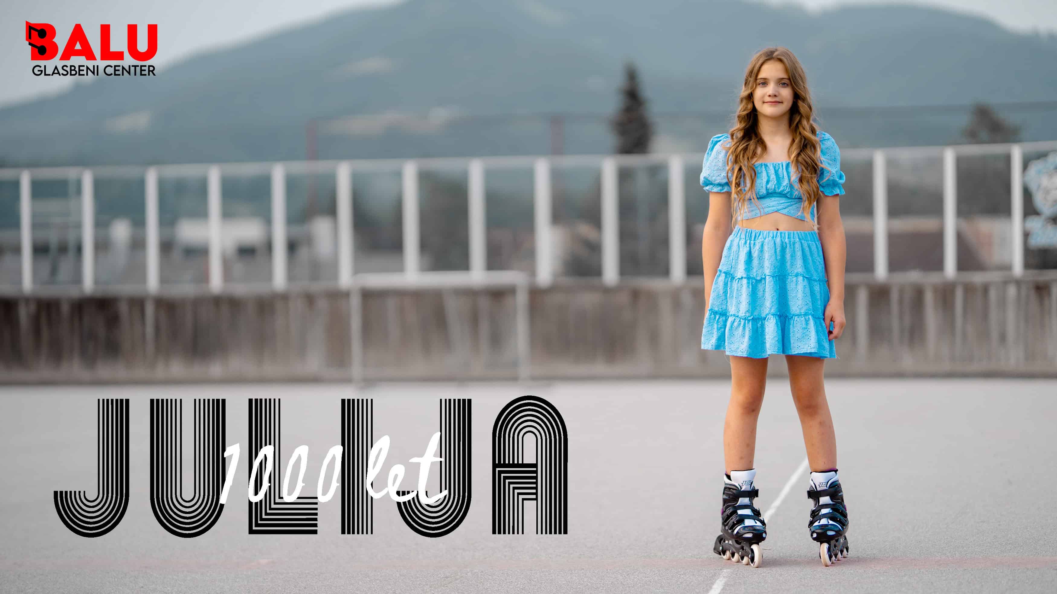 Julija iz Slovenj Gradca s pesmijo 1000 let in videospotom izrazila prijateljstvo med sošolci