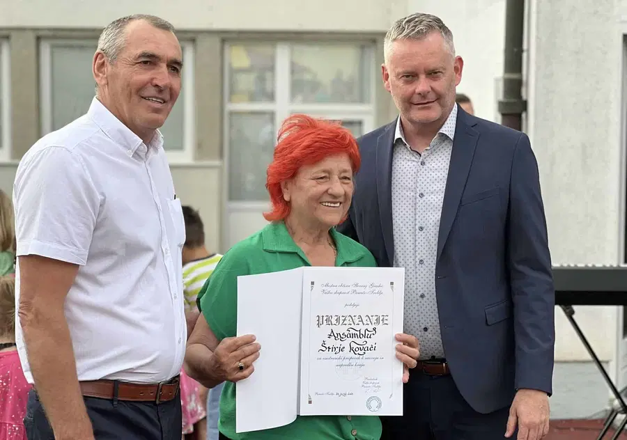 Ob praznovanju VS Pameče-Troblje podelili priznanja Štirim kovačem (FOTO)