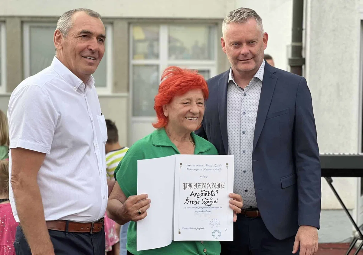 Ob praznovanju VS Pameče-Troblje podelili priznanja Štirim kovačem (FOTO)