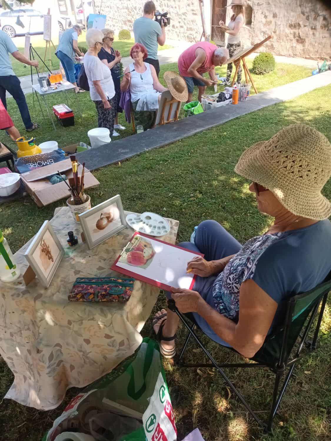 Likovna sekcija Kulturnega društva Dravograd  odprla vrata v svet likovnega ustvarjanja