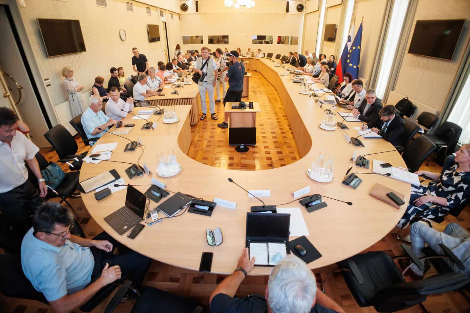 Člani ESS pri izhodiščih za pokojninsko reformo na nasprotnih bregovih