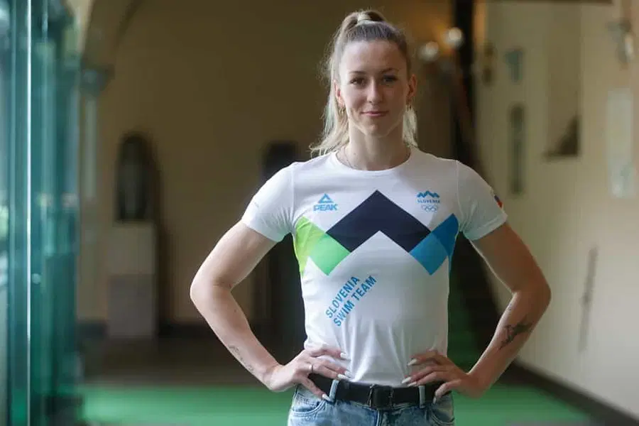 Janja Šegel na 200 m prosto le 32.