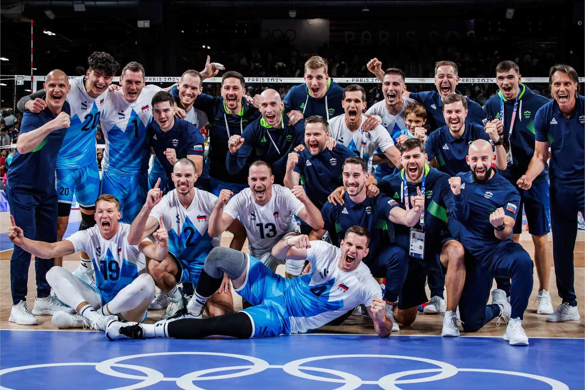 Slovenski odbojkarji na OI do zgodovinske prve zmage