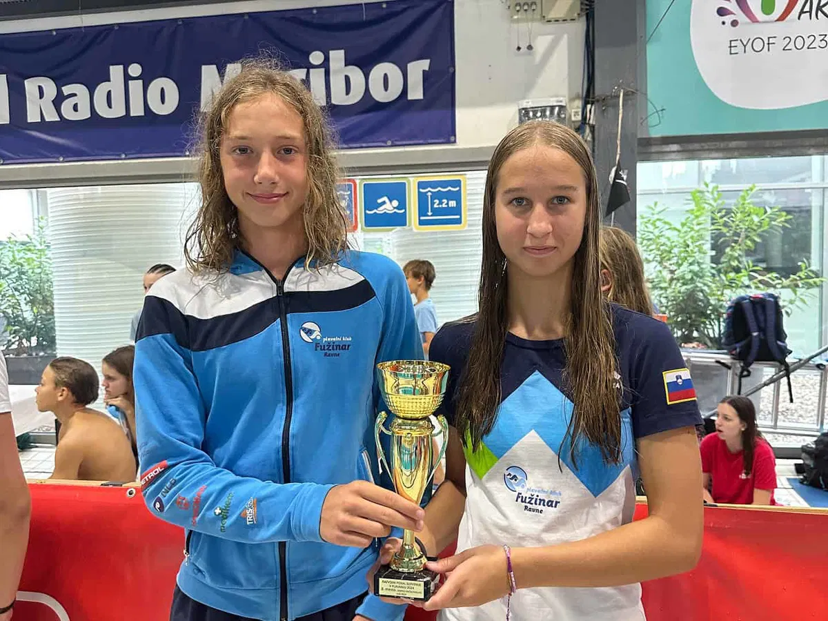 Uspešen vikend za mlade plavalce Fužinarja na prvenstvu v Mariboru