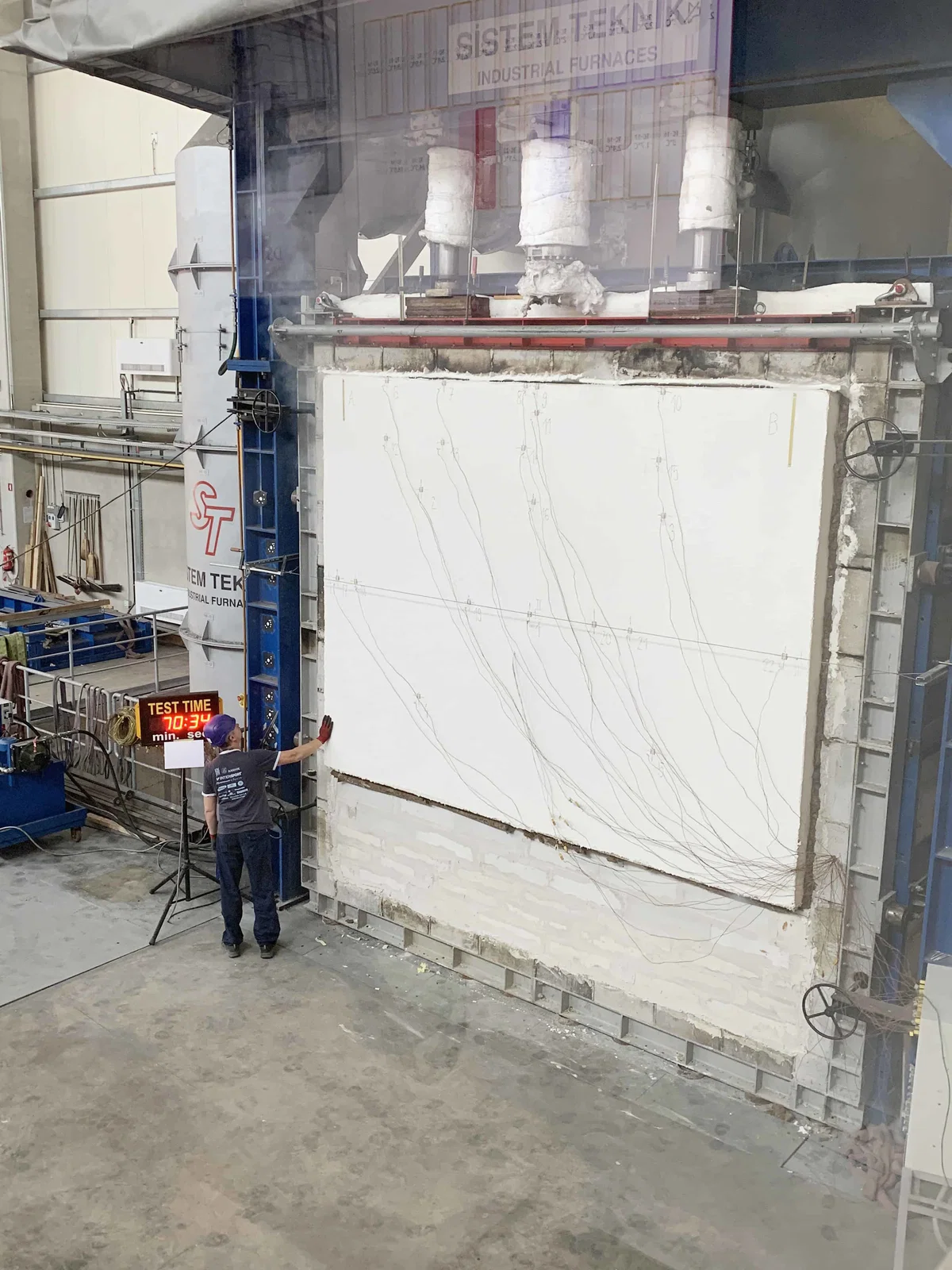 Lumar uspešno izvedel test požarne odpornosti