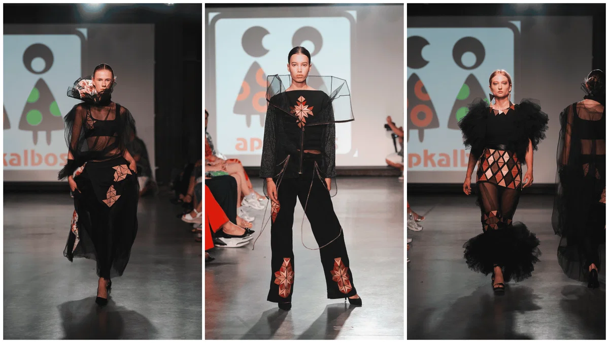 Mladi talenti navdušili z REMADE kolekcijo: Modna revija študentov oblikovanja materialov z Bagat šivalnimi stroji v Kaunasu