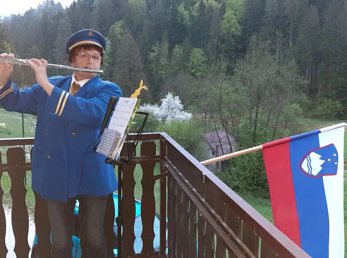 Za vedno se je poslovila Anita Zadravec, članica Pihalnega orkestra železarjev Ravne