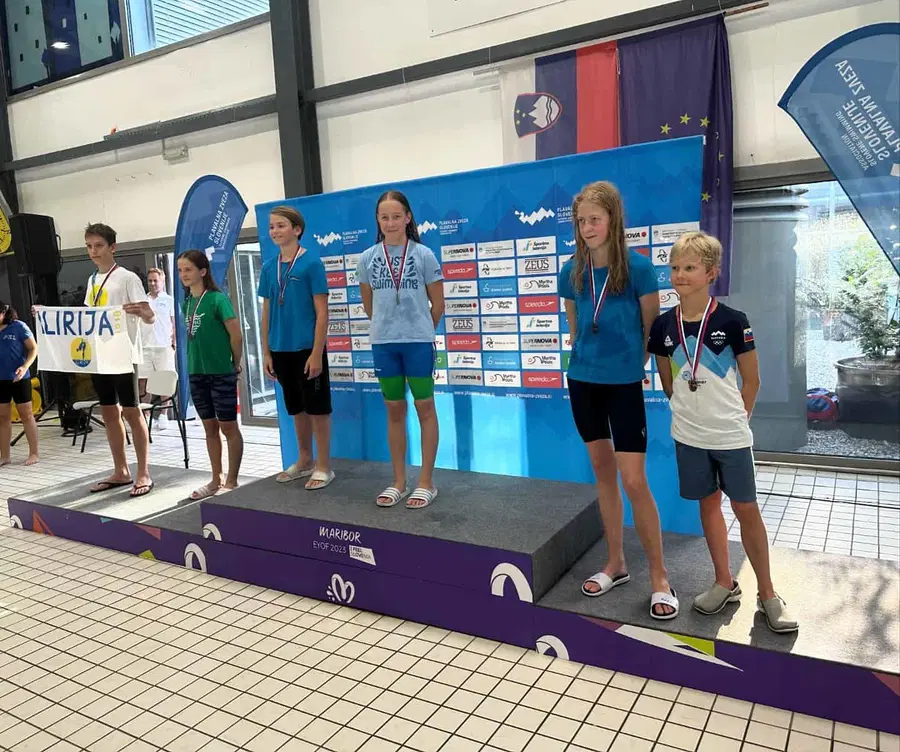 Plavalci Fužinarja na državnem prvenstvu v Mariboru znova posegli po odličjih