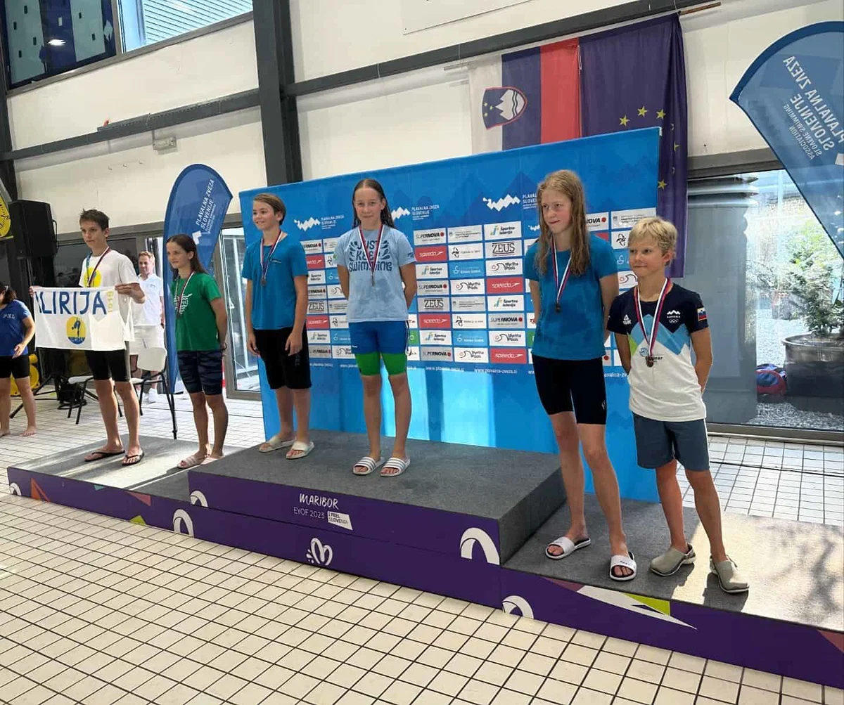 Plavalci Fužinarja na državnem prvenstvu v Mariboru znova posegli po odličjih