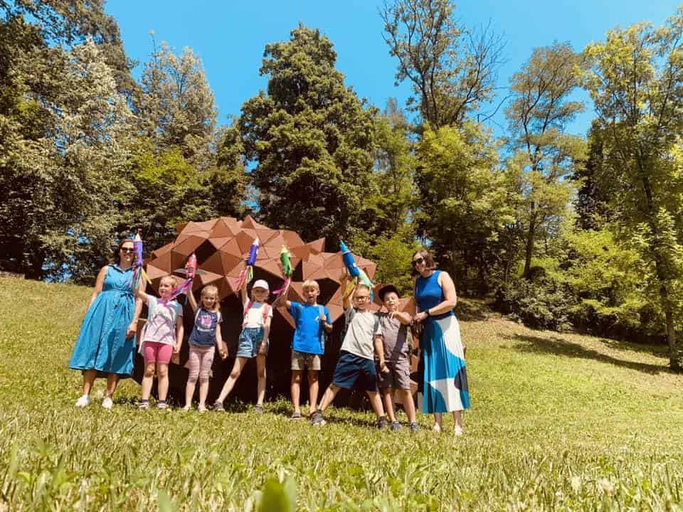 Otroci so v razgibanem Ravenskem poletju uživali na Formi vivi