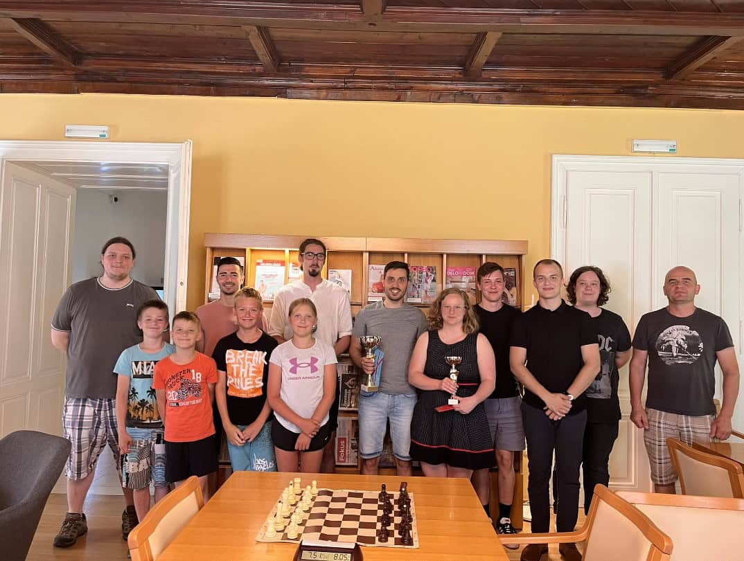 Na Šahu ob kavi drugič zapored slavil Danijel Ostojić