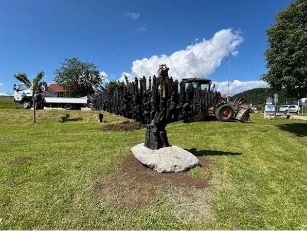 Obnova skulptur v Parku miru na Štibuhu