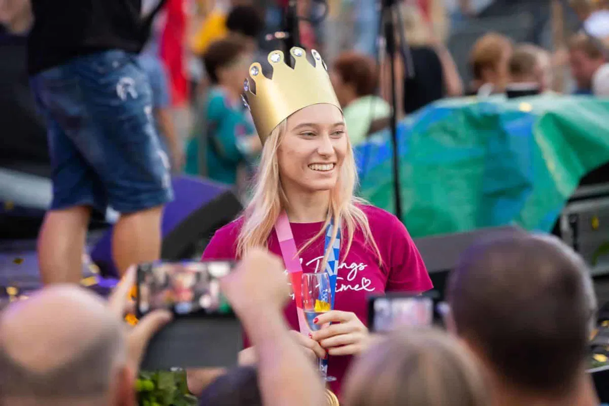 V torek se bodo Janji Garnbret z veličastnim sprejemom poklonili v Slovenj Gradcu