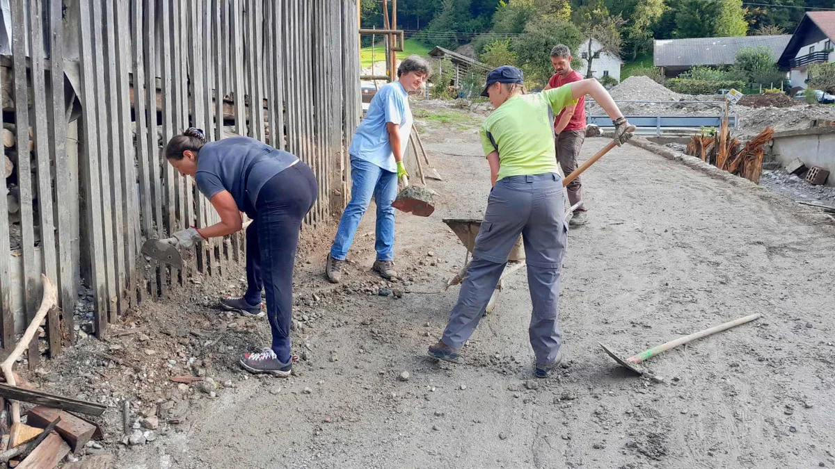 Slovenska filantropija vabi prostovoljce na delovno akcijo v Črno na Koroškem