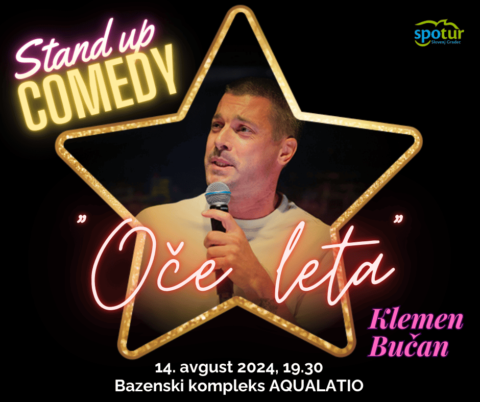 Nasmejte se do solz s Klemenom Bučanom: "Oče leta" danes na Ravnah