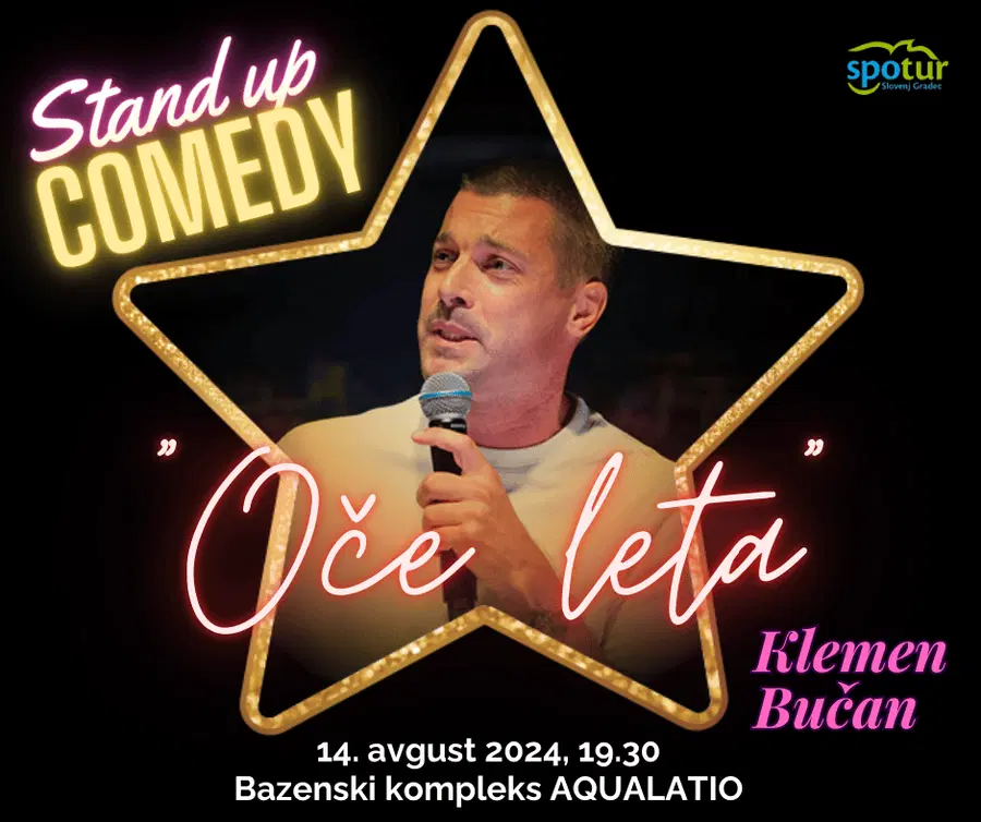 Nasmejte se do solz s Klemenom Bučanom: "Oče leta" danes na Ravnah