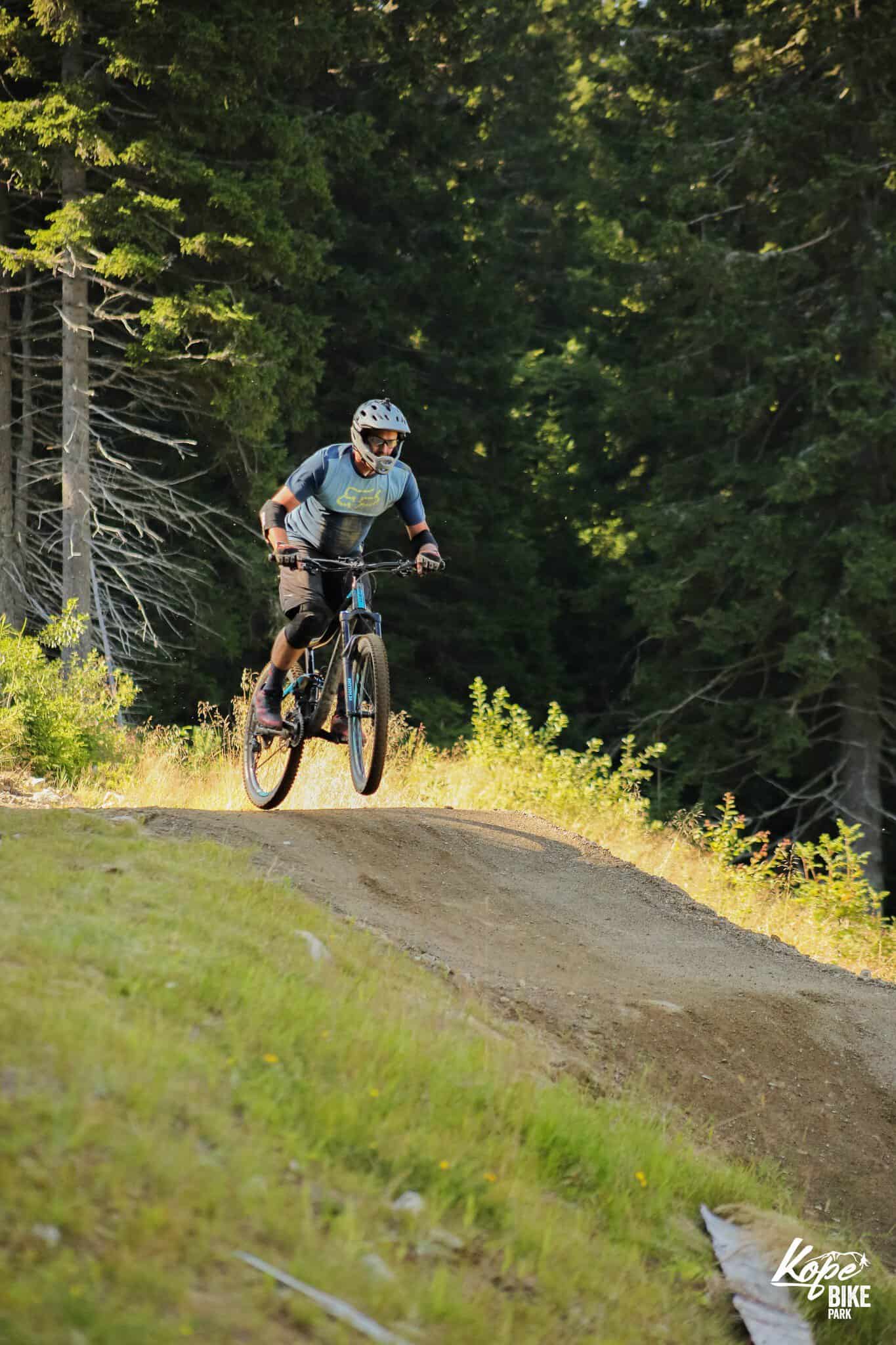 Kolesarska sezona v Bike parku Kope se zaključuje