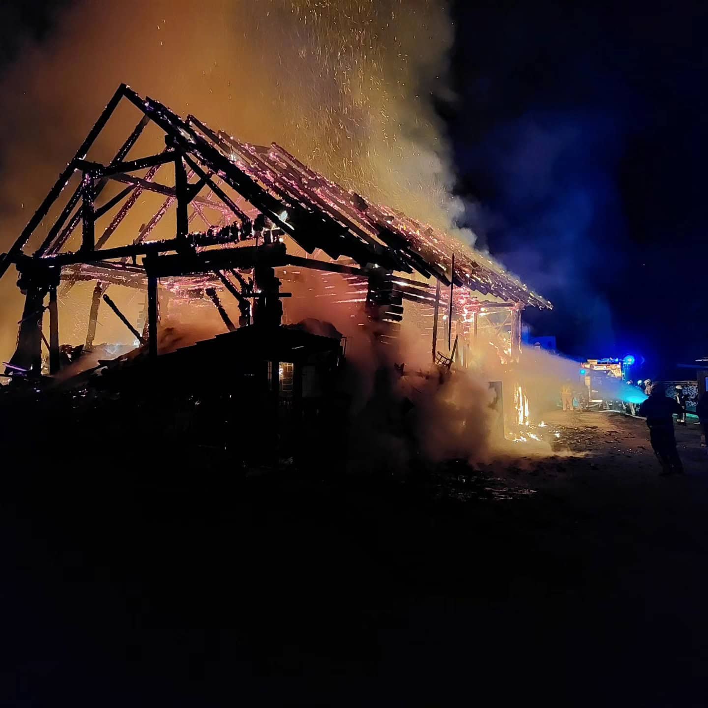 Požar v Mislinjski Dobravi: Rdeči križ Slovenj Gradec zbira pomoč za družino Pečečnik (Šotl)