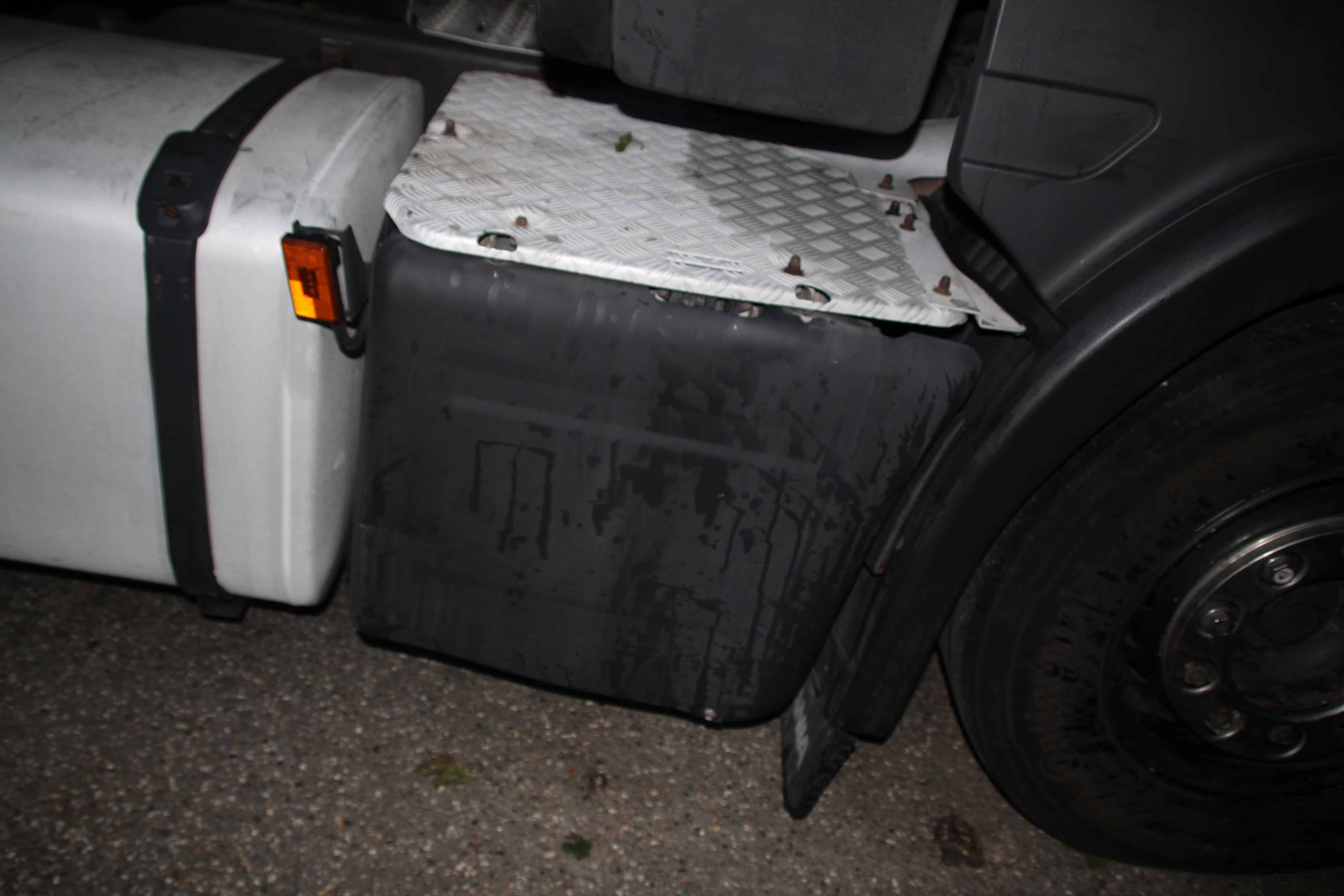 Na avtocestnem počivališču Lopata pri tatvini goriva zalotili romunska državljana