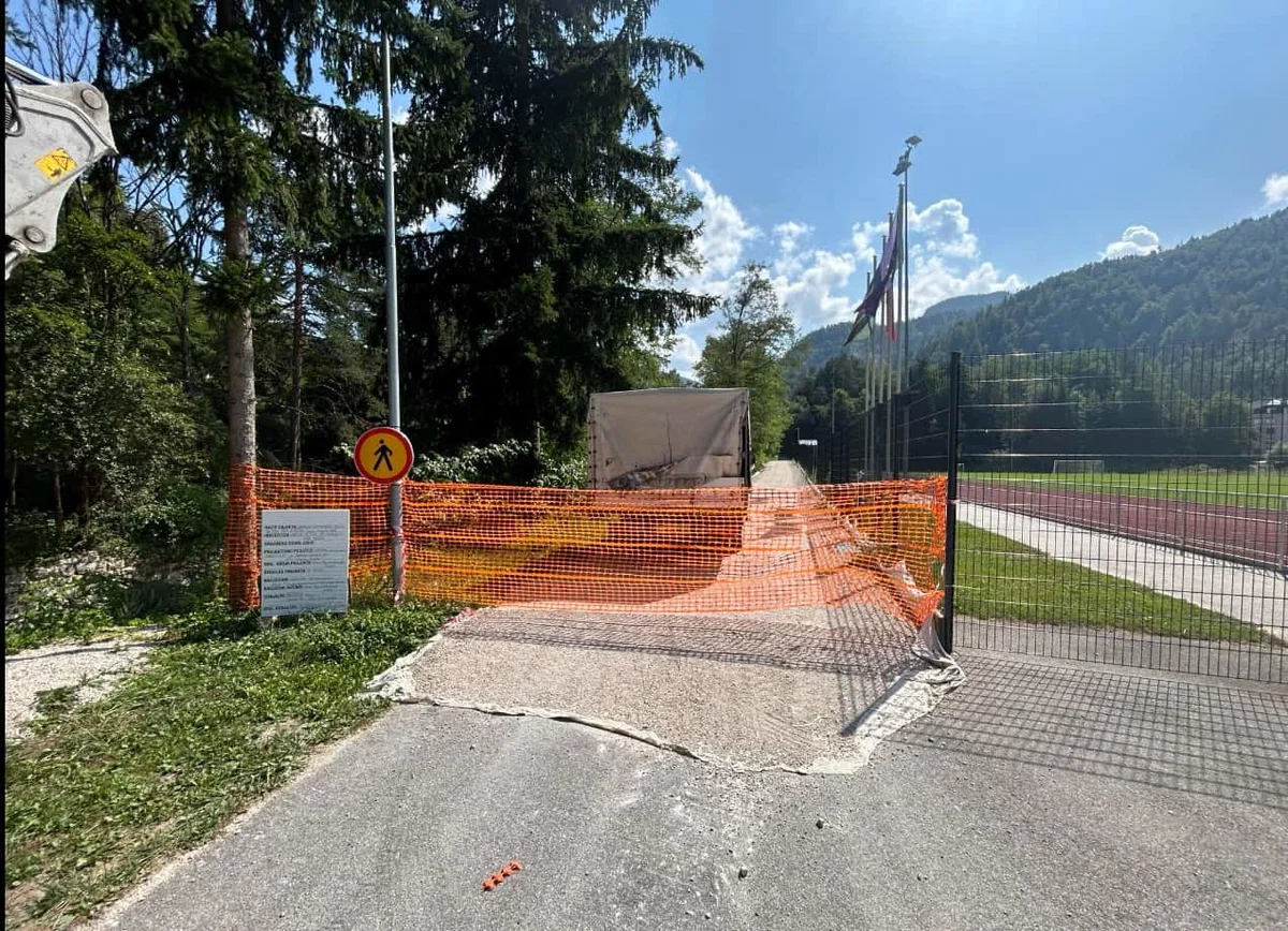 Obvestilo: Načrt varne šolske poti iz smeri Polena v Mežici