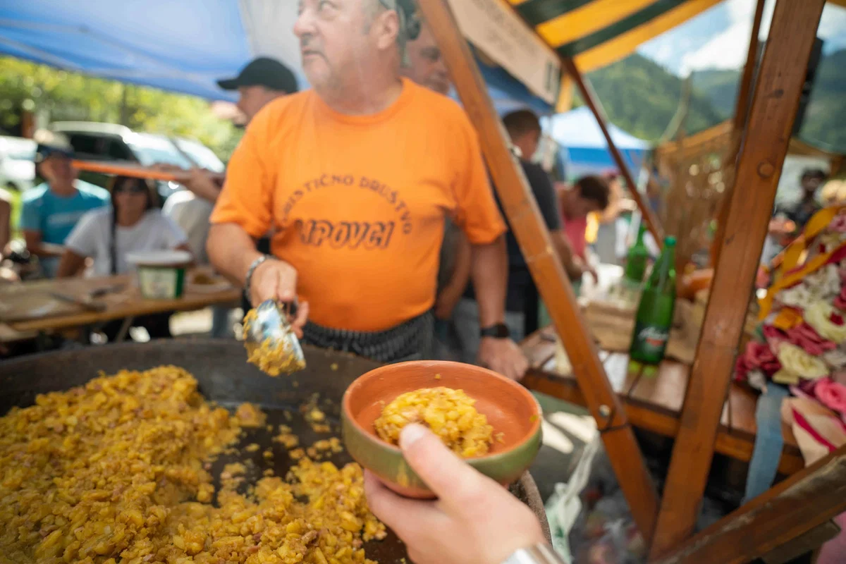 FOTO: V Črni na Koroškem zadišalo na 24. Svetovnem festivalu praženega krompirja