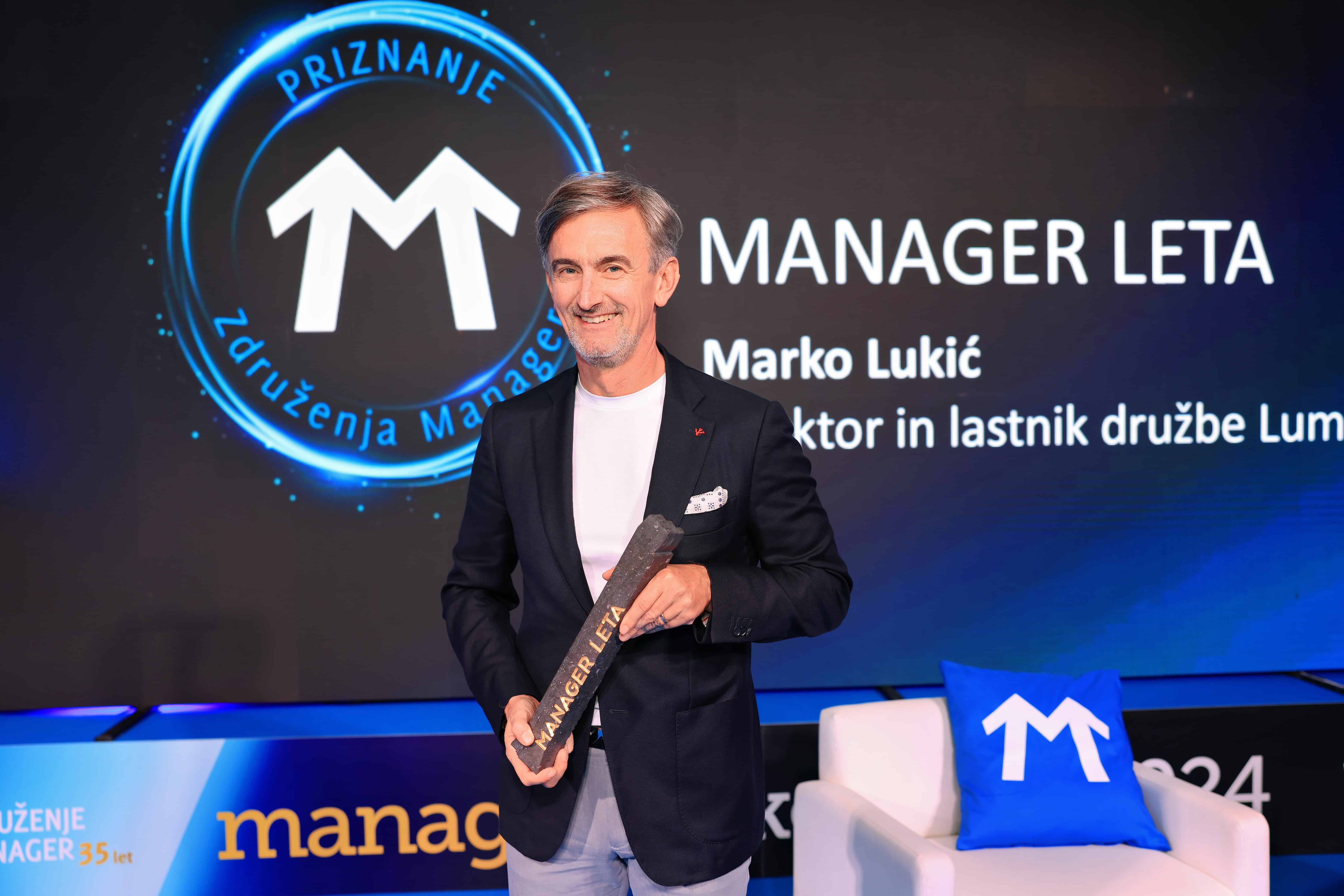 Marko Lukić je manager leta 2024