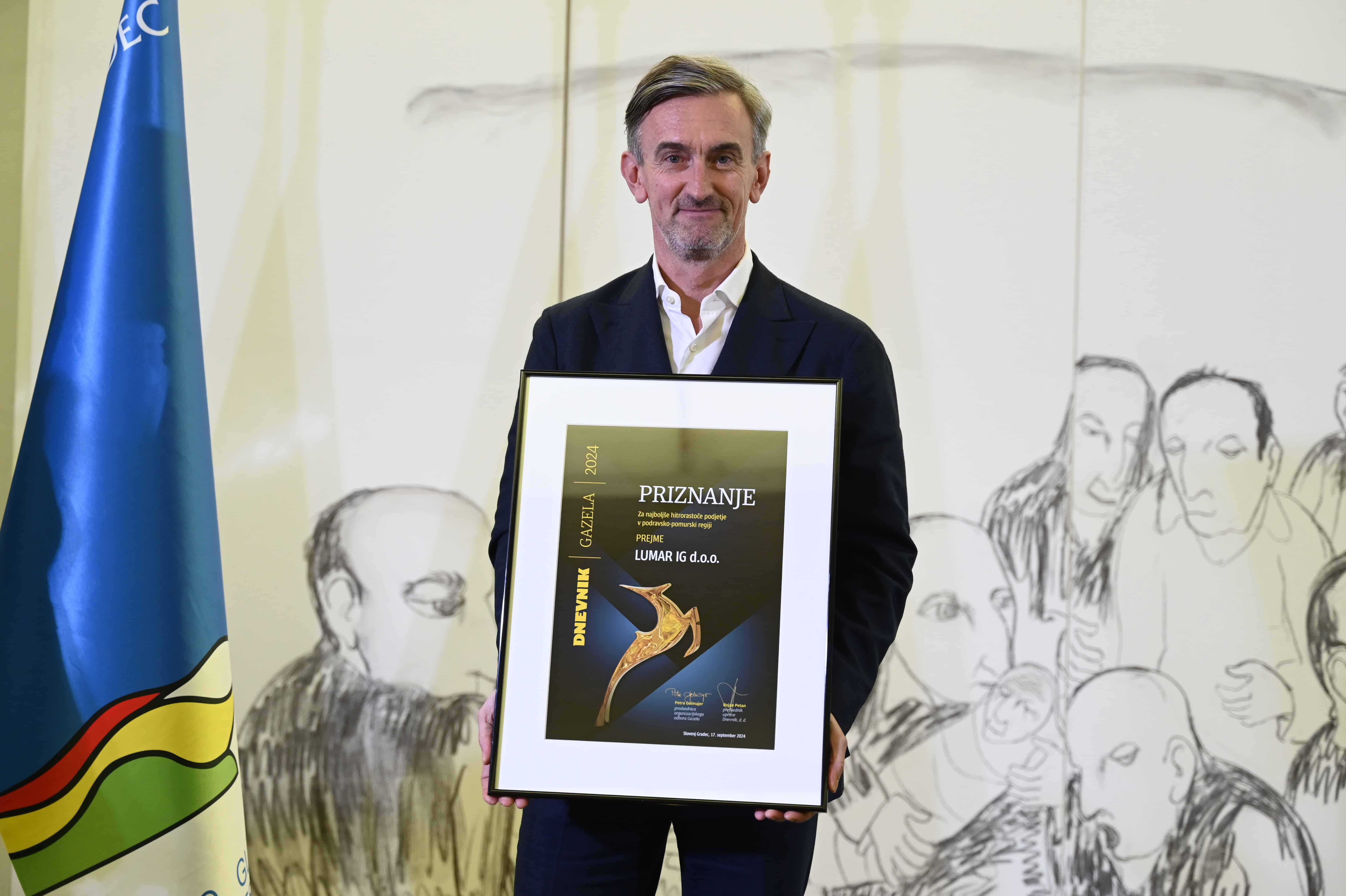 Lumar je po 15 letih ponovno podravsko-pomurska gazela