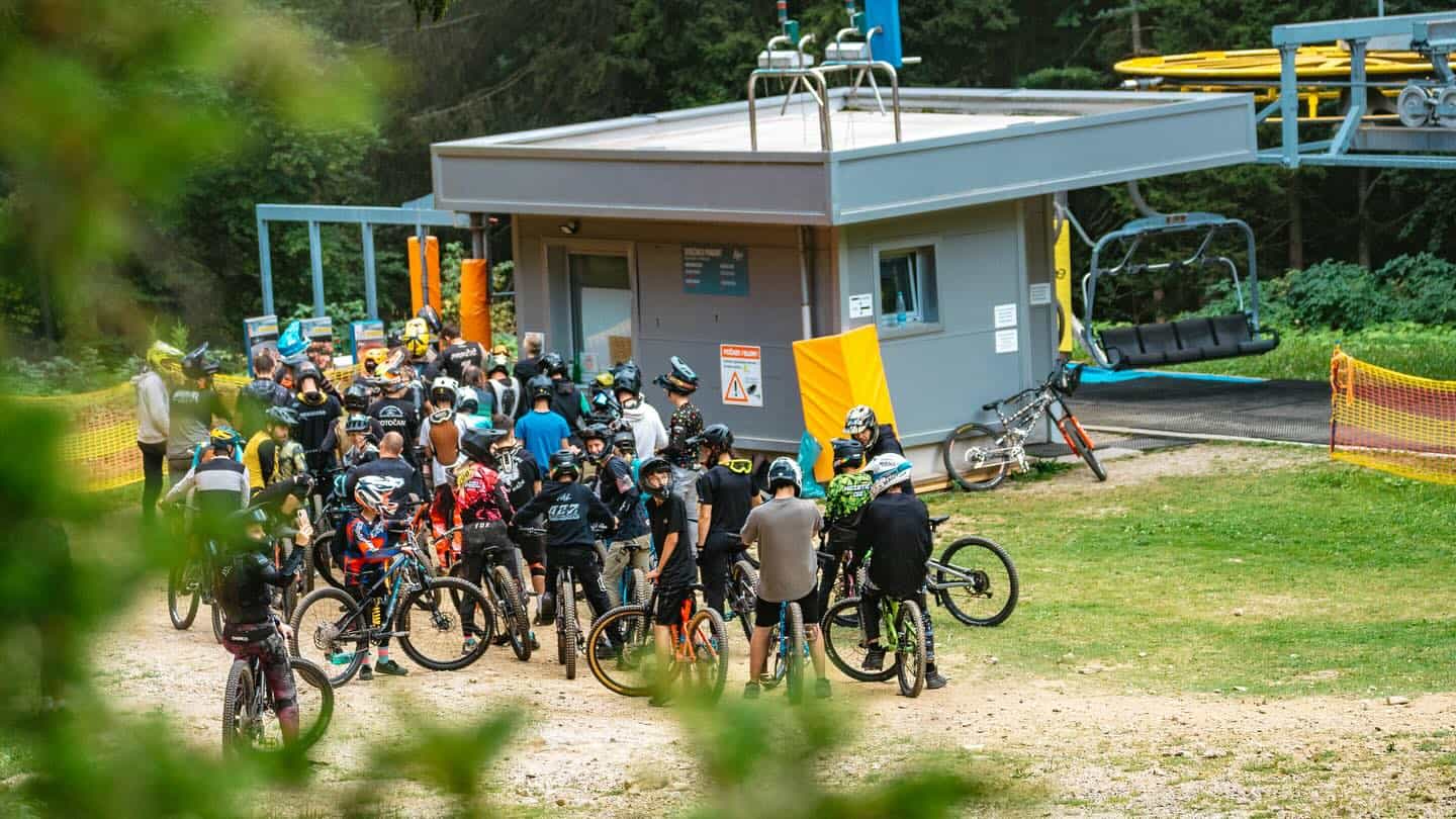 Bike Park zaprt v soboto zaradi slabega vremena