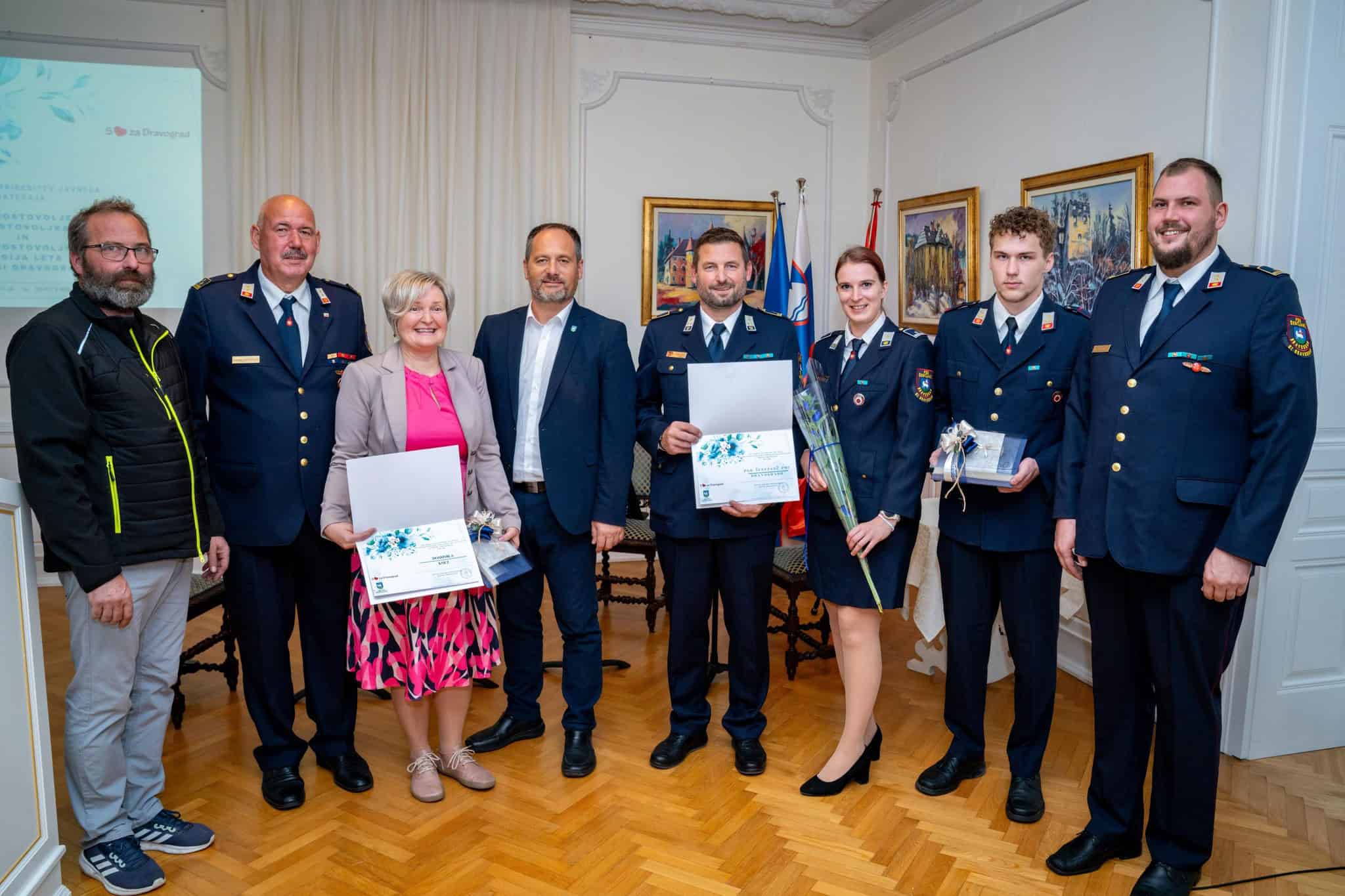 V Občini Dravograd podelili priznanja Naj prostovoljcem (FOTO)