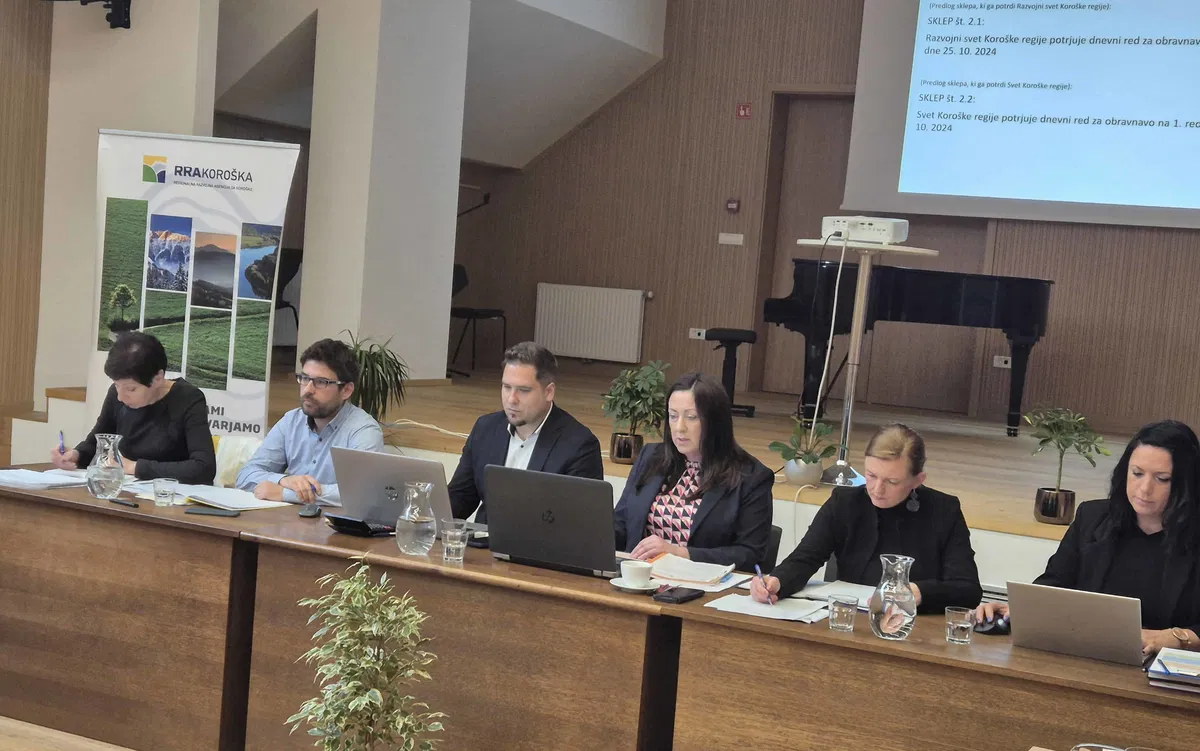 Na Muti je potekal Razvojni svet Koroške regije in Svet Koroške regije