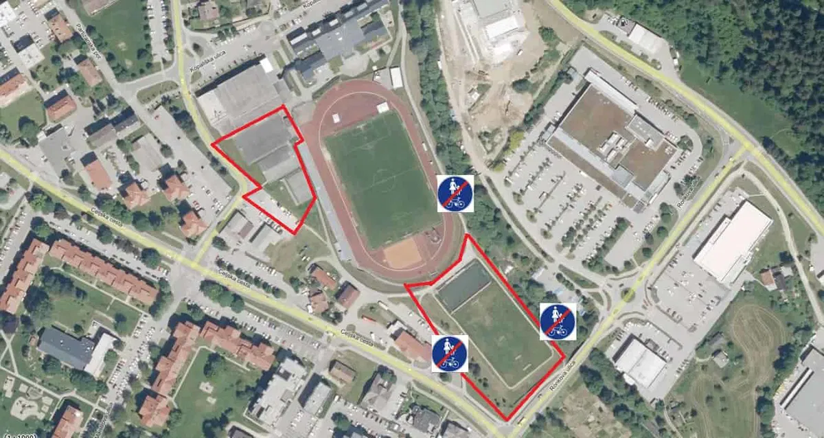 Začenja se gradnja novega nogometnega igrišča in prizidka k športni dvorani v Slovenj Gradcu