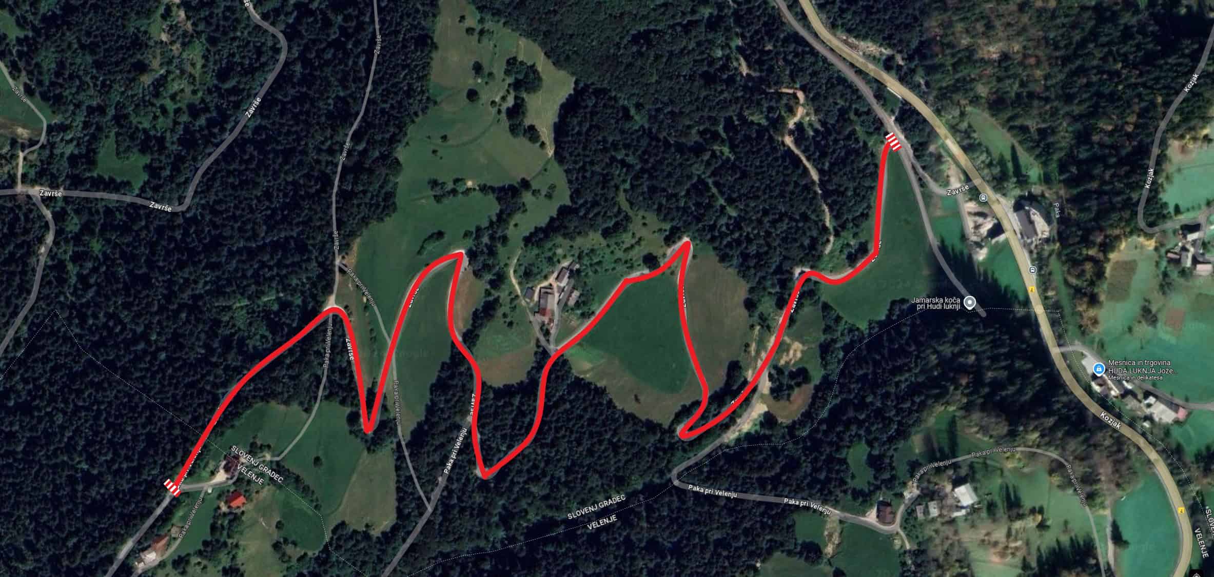 Občina Mislinja obvešča o popolni zapori