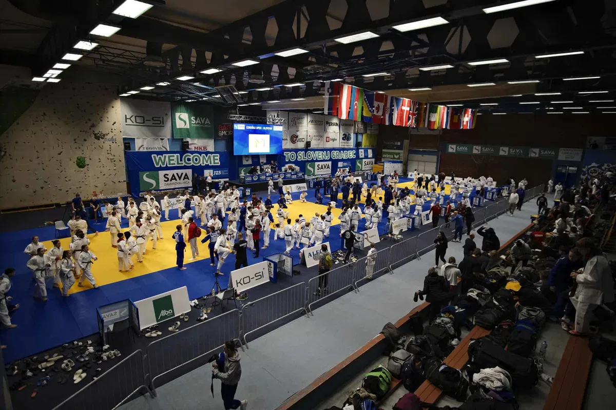 FOTO: Mednarodni turnir v judu že osemnajstič zapored v Slovenj Gradcu