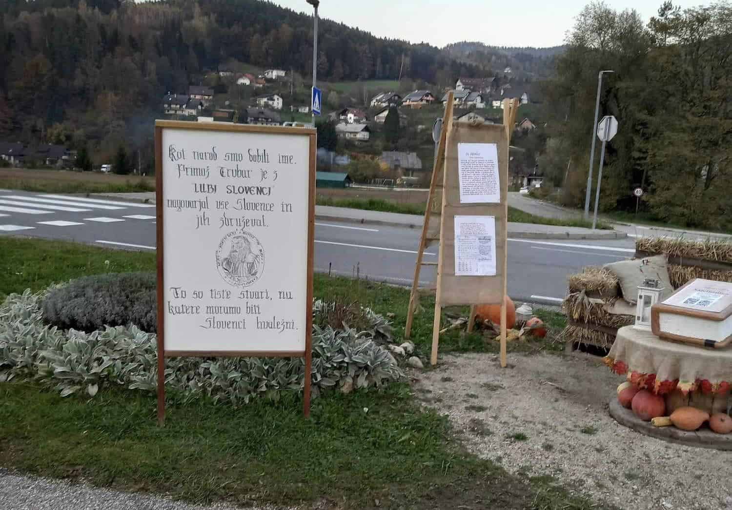 Brdinje krasi nova umetnina v čast Dnevu reformacije