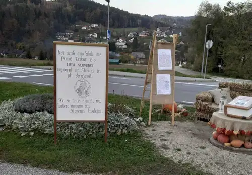 Brdinje krasi nova umetnina v čast Dnevu reformacije