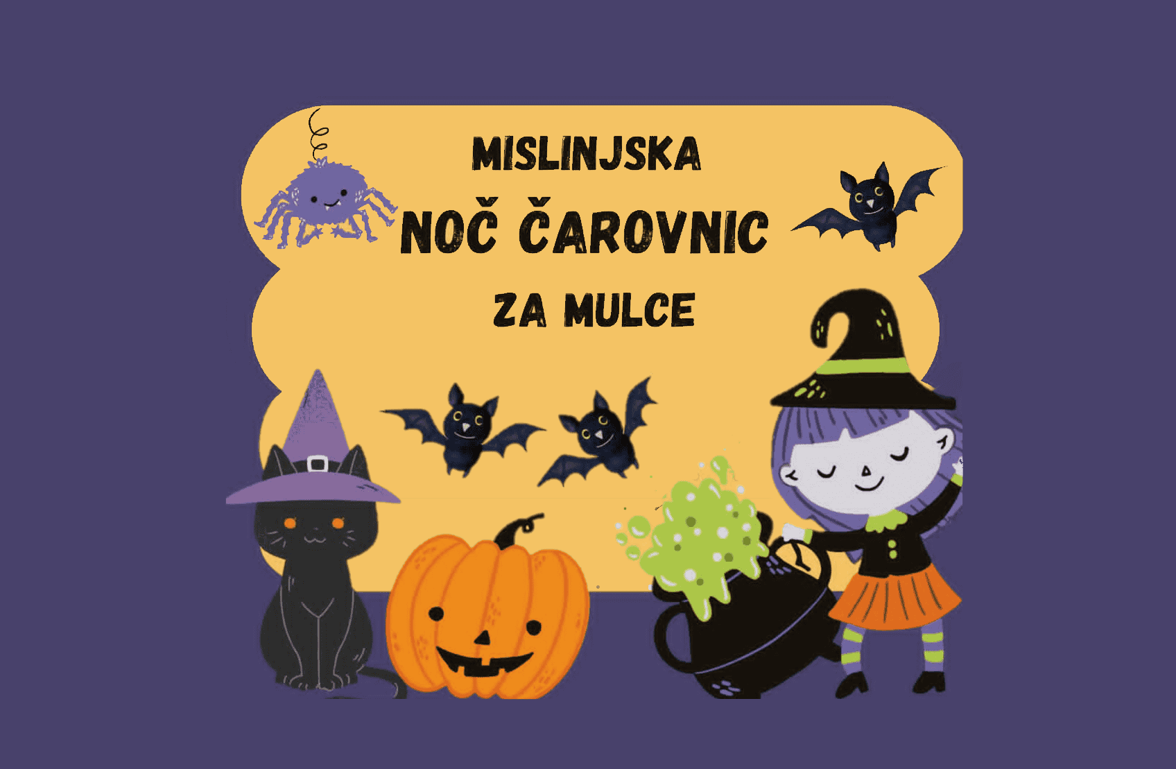 Mulci bodo uživali v Noči čarovic v Mislinji