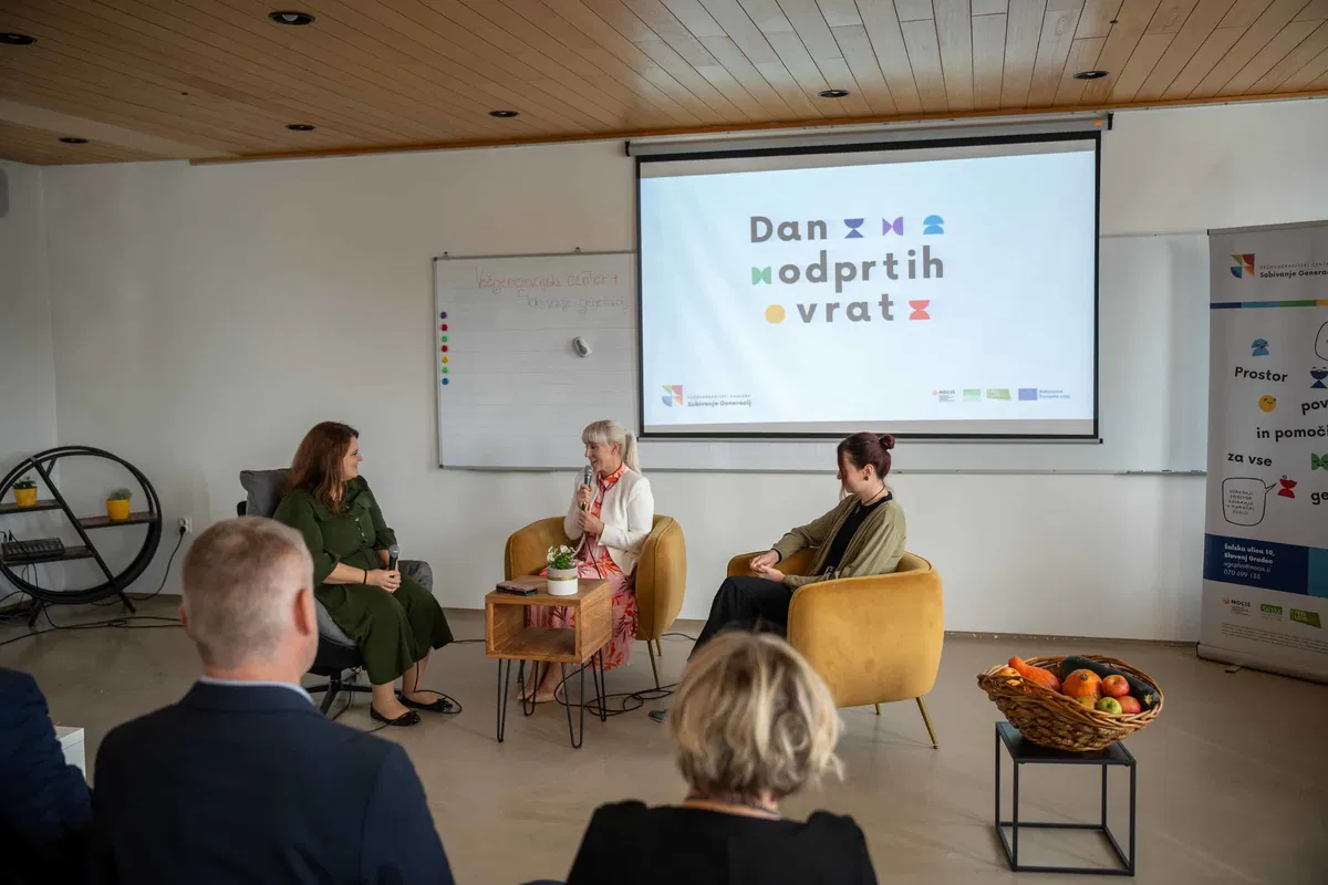 (FOTO in AUDIO) Dan odprtih vrat VGC+ Sobivanje Generacij: Novo središče družbenega dogajanja in socialnega vključevanja