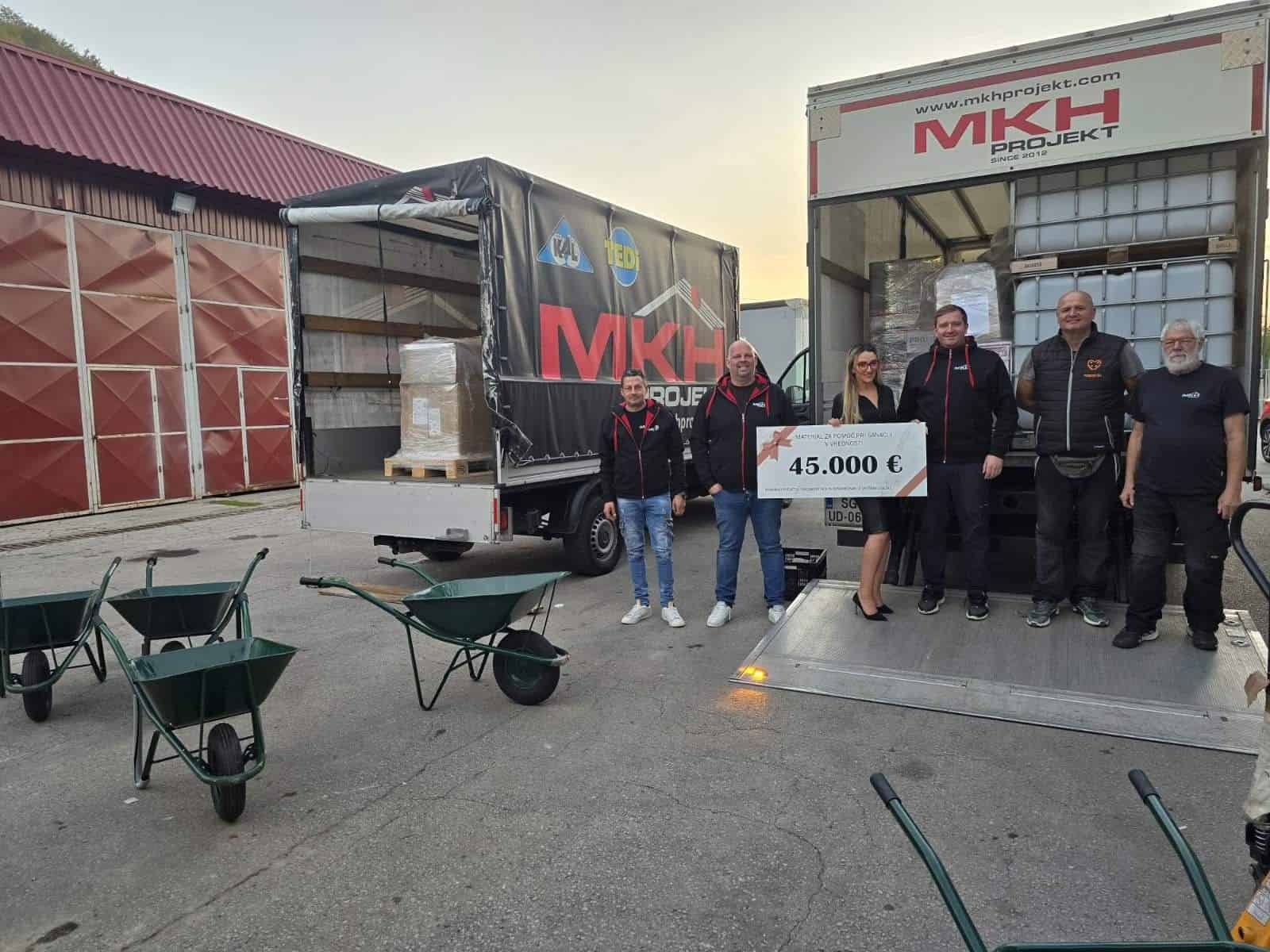 FOTO: Korošci in Lions klub Slovenj Gradec stopili skupaj za pomoč prebivalcem BiH, prizadetim v poplavah