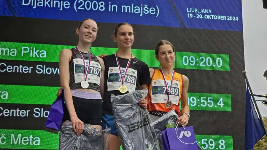 FOTO: Zmaga Eme Pika Raj na Prvenstvu Slovenije v cestnih tekih, odlični tudi ostali tekmovalci