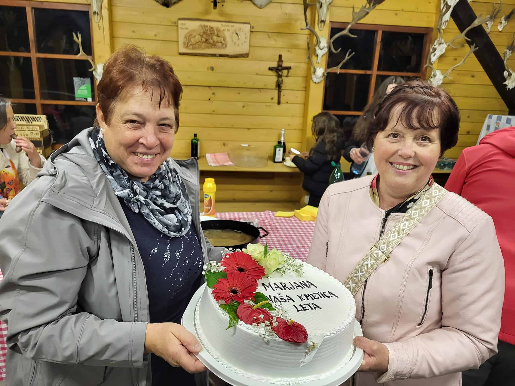 Laskavi naslov kmetice leta 2024 je prejela Dravograjčanka Marjana Kogelnik (FOTO)