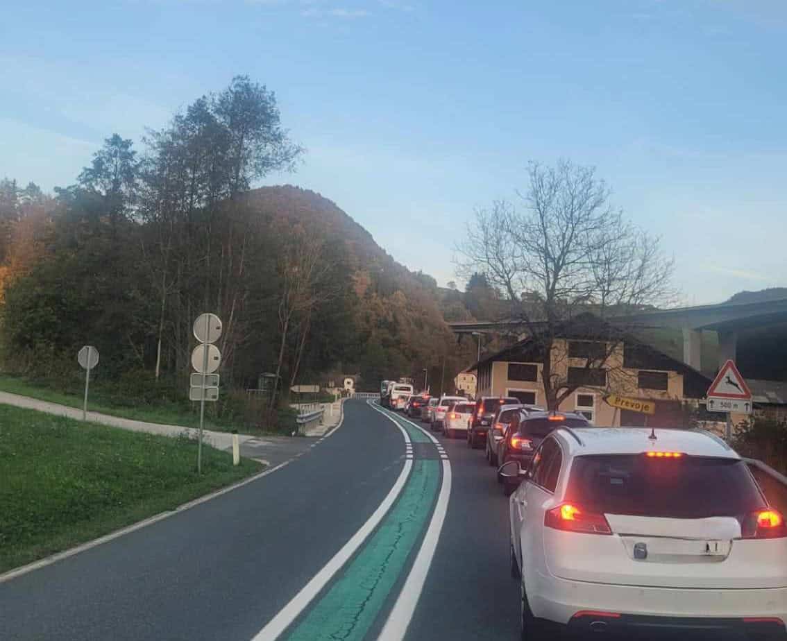 Ta konec tedna vnovična zapora štajerske avtoceste med Vranskim in Blagovico