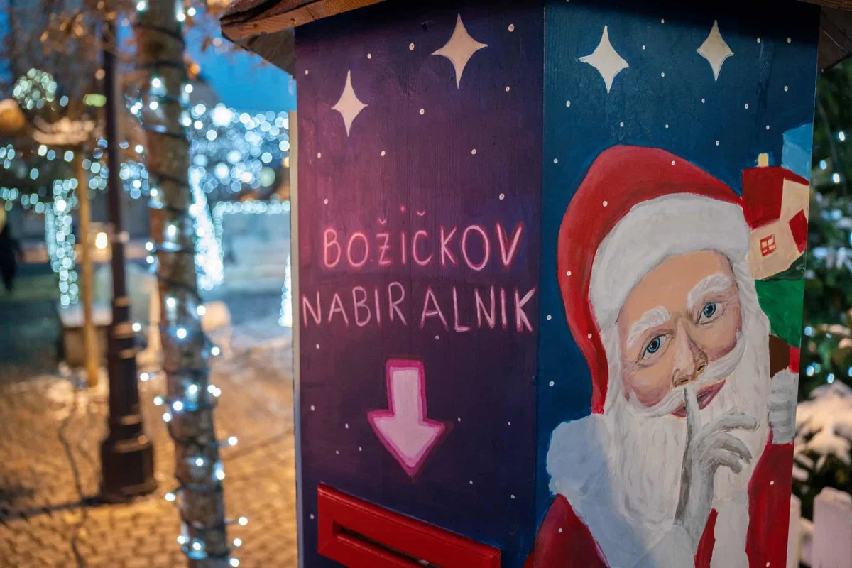 Božičkov nabiralnik čaka na vas tudi v Slovenj Gradcu