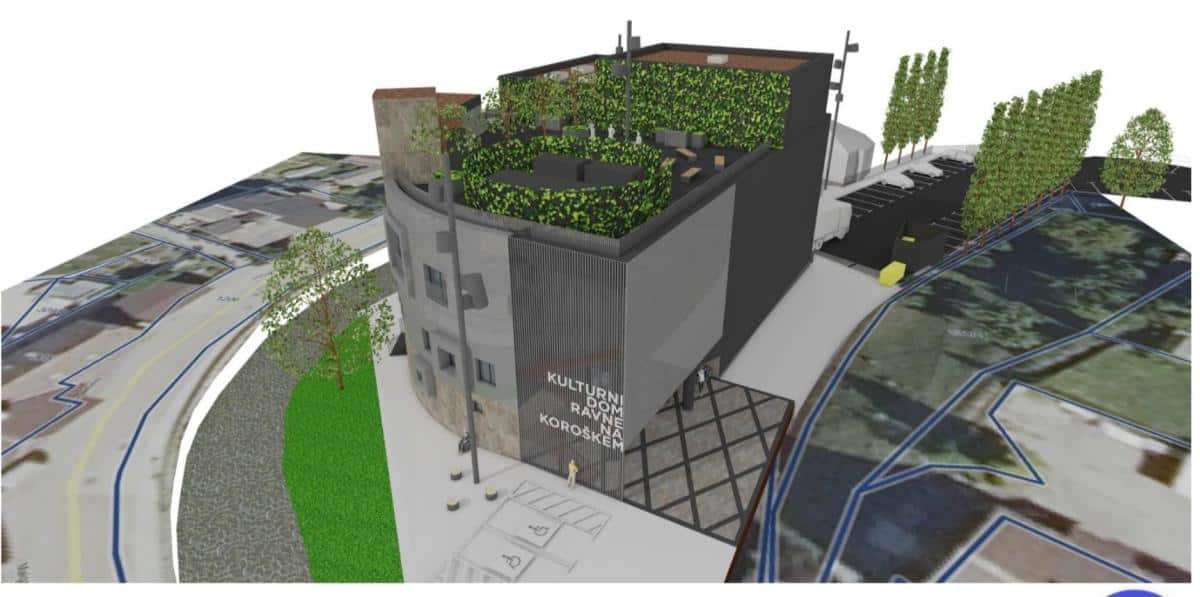 Na Ravnah na Koroškem predstavili nov Kulturni center (FOTO)