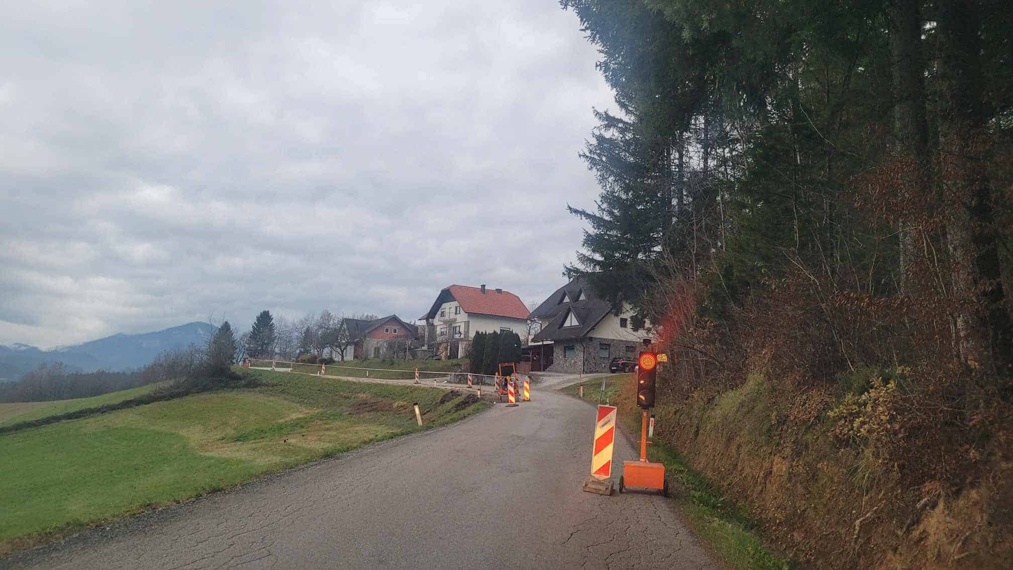 Obvestilo o delni zapori ceste Mislinjska Dobrava - Šmiklavž