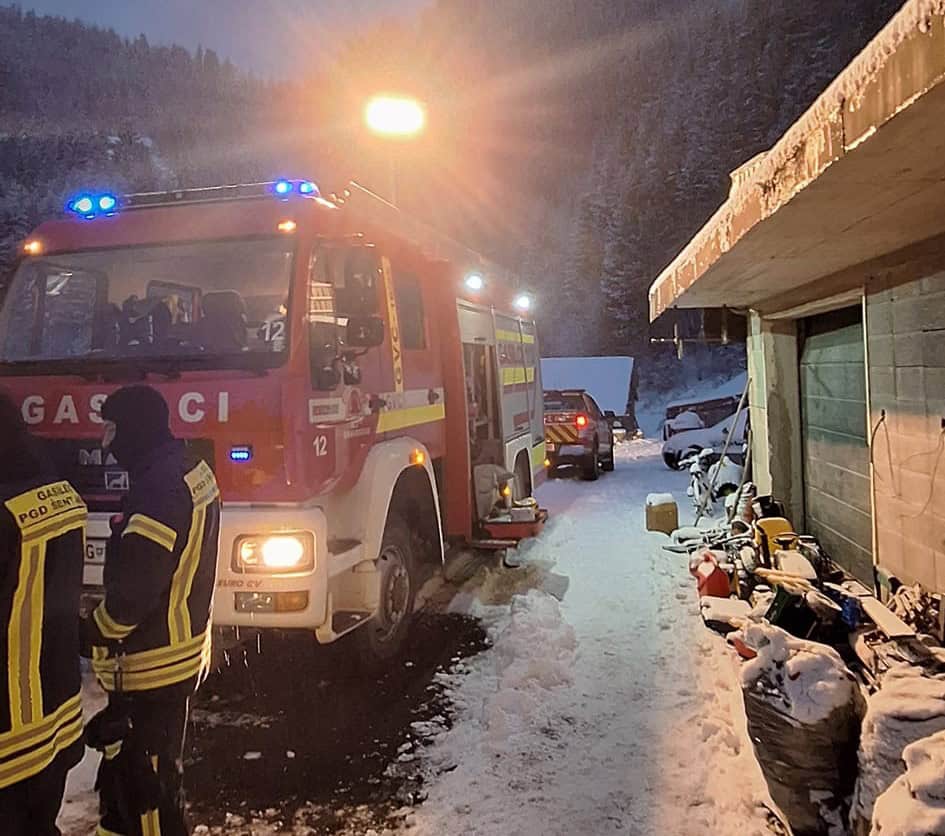 Gasilci posredovali pri požaru na Goriškem vrhu (FOTO)