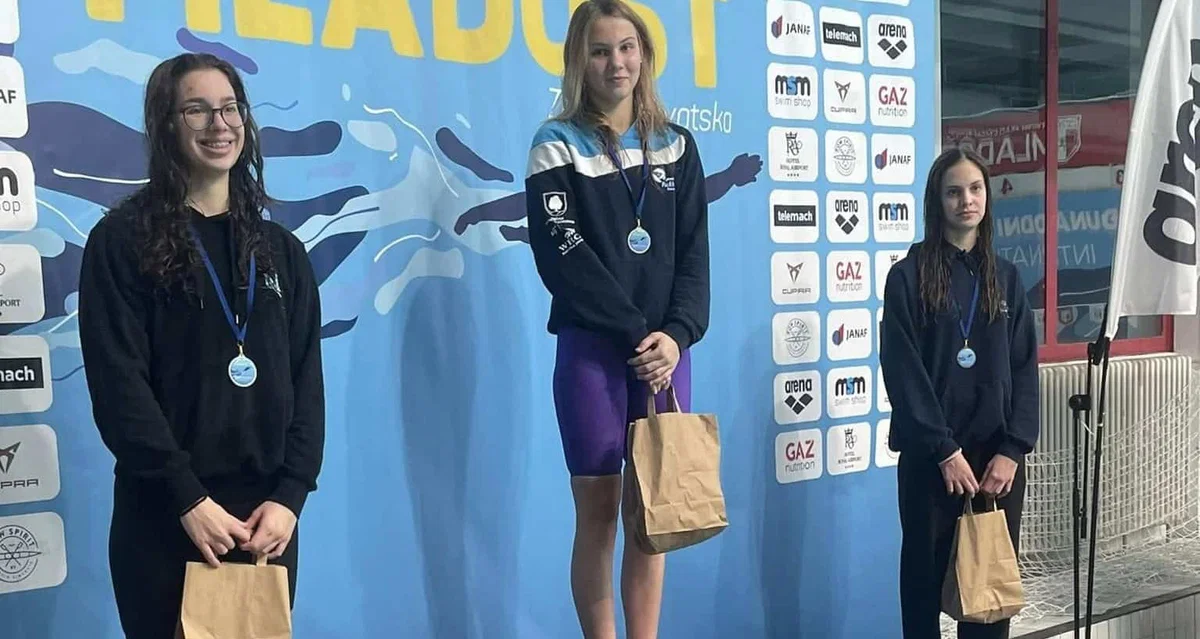 Uspešen začetek Fužinarjevih plavalcev na 52. mednarodnem mitingu Mladost v Zagrebu